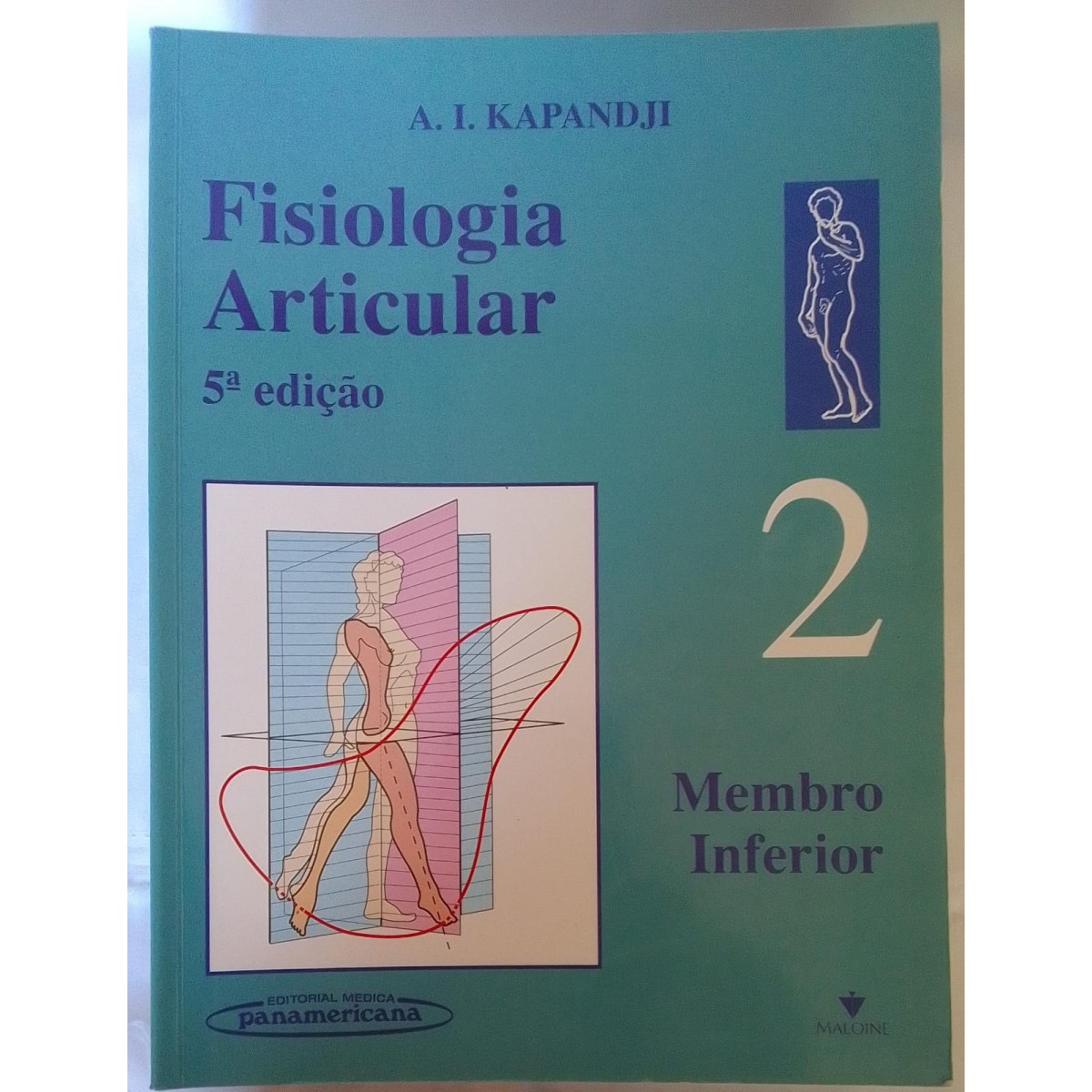FISIOLOGIA ARTICULAR 3 VOLUMES/A.I.KAPANDJI
